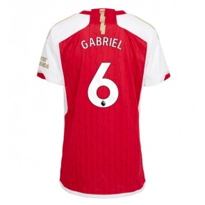 Arsenal Gabriel Magalhaes #6 Hemmatröja Dam 2023-24 Kortärmad